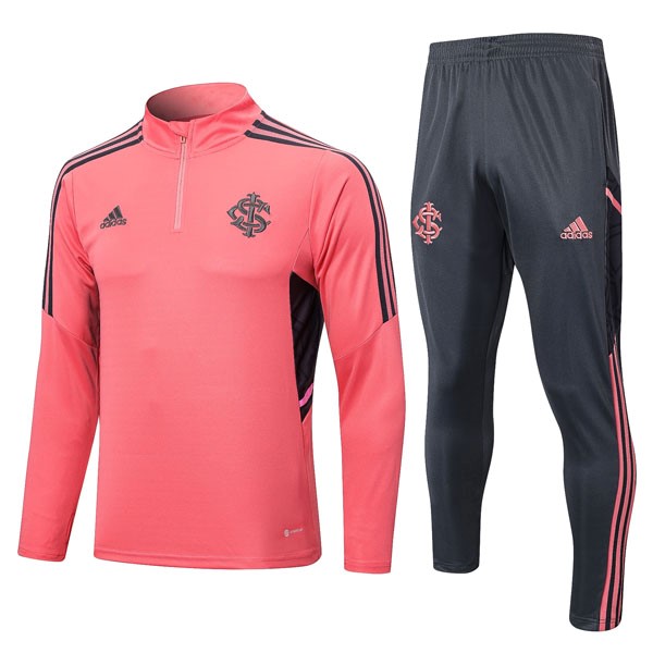 Sudadera De Training Internacional 2022-23 Rosa Gris